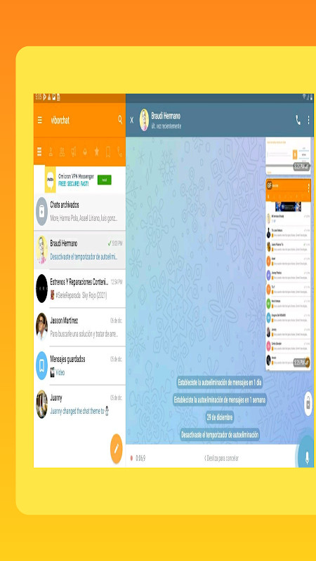 viborchat Messenger screenshot image 9_Popularmodapk.com
