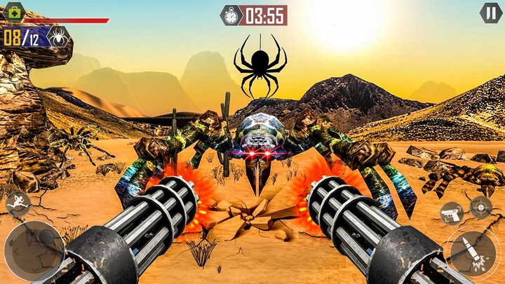 Spider Hunter Assassin Game screenshot image 1_Popularmodapk.com