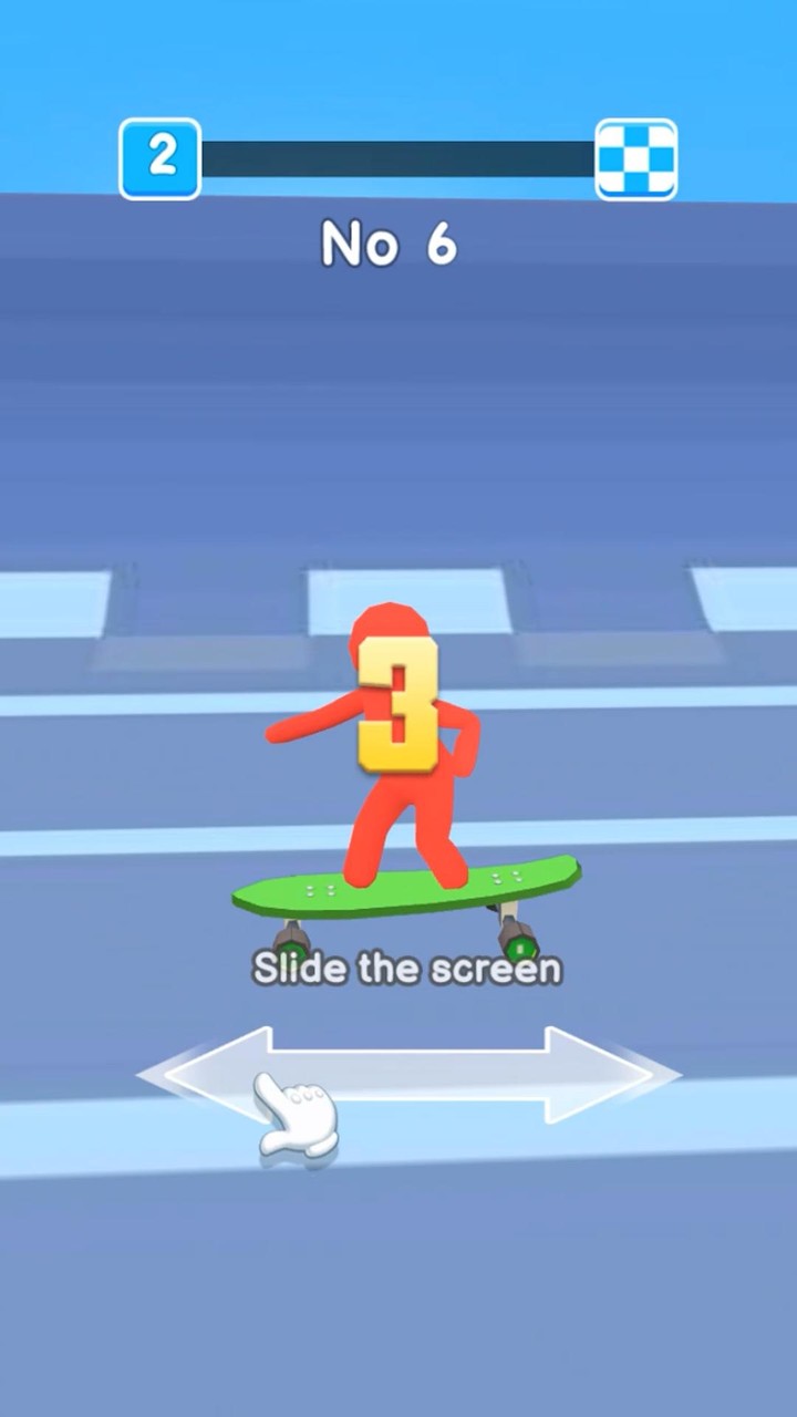 Crazy Skate Race screenshot image 1_Popularmodapk.com