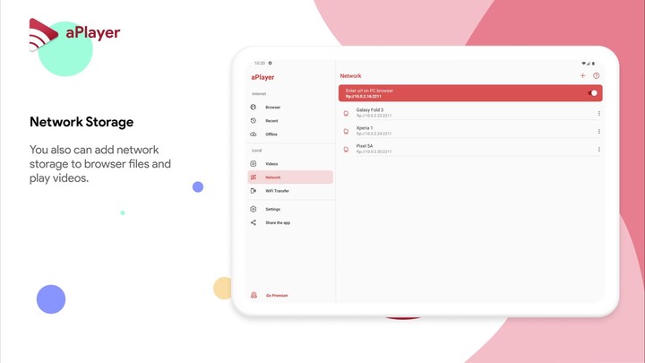 aPlayer - Video Play, Web Cast screenshot image 14_Popularmodapk.com