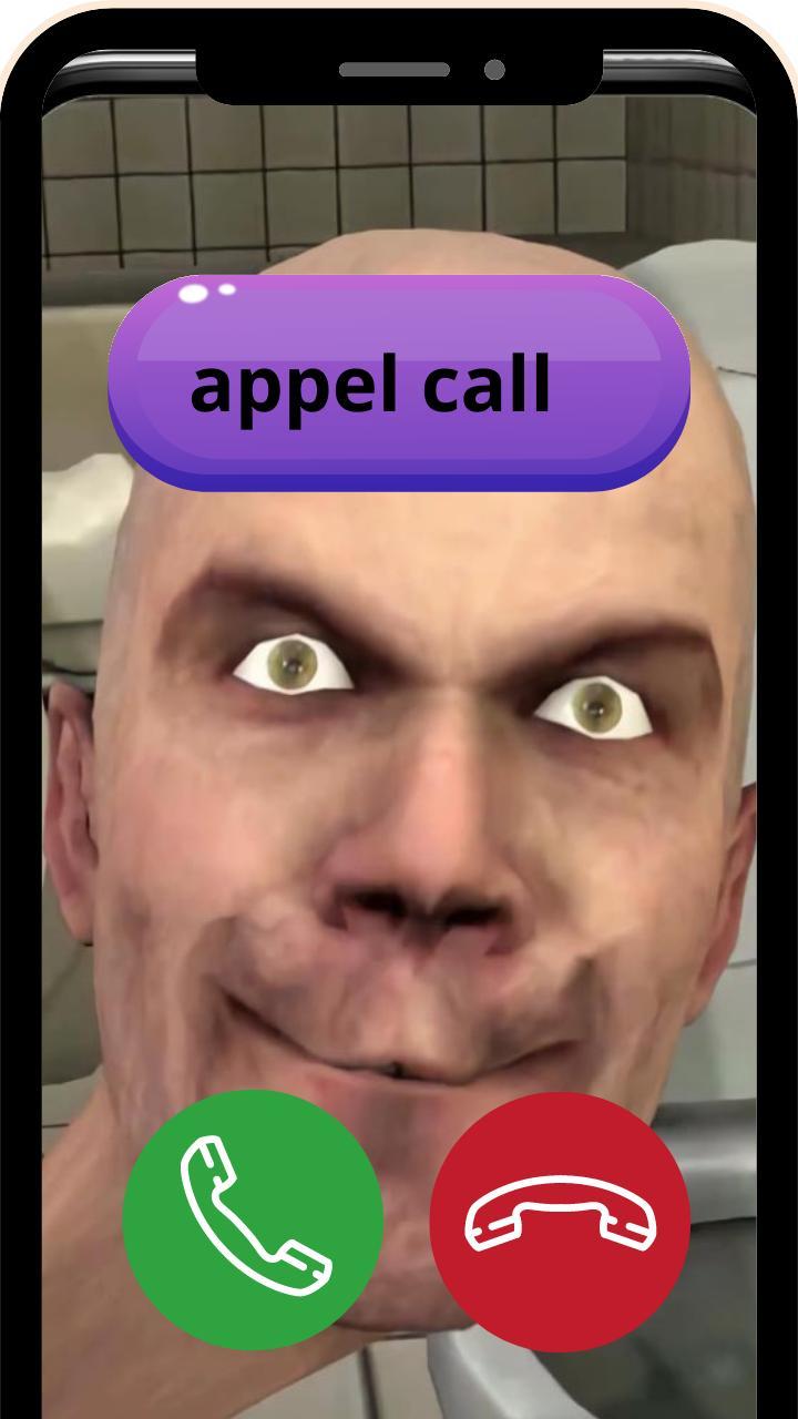 Skibidi Toilet fake call screenshot image 5_Popularmodapk.com