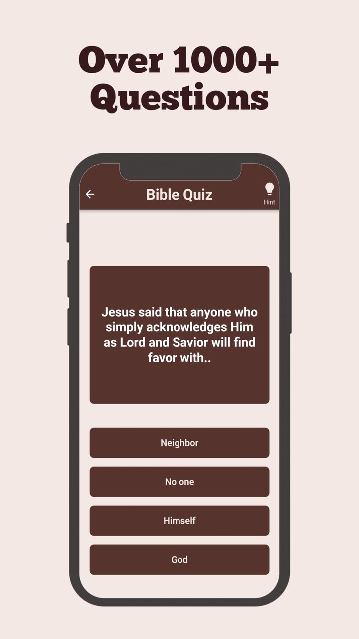Bible Quiz & Bible Trivia Game screenshot image 2_Popularmodapk.com