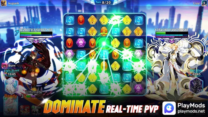 Monsters & Puzzles: God Battle<span>(God Mode)</span> screenshot image 2_Popularmodapk.com