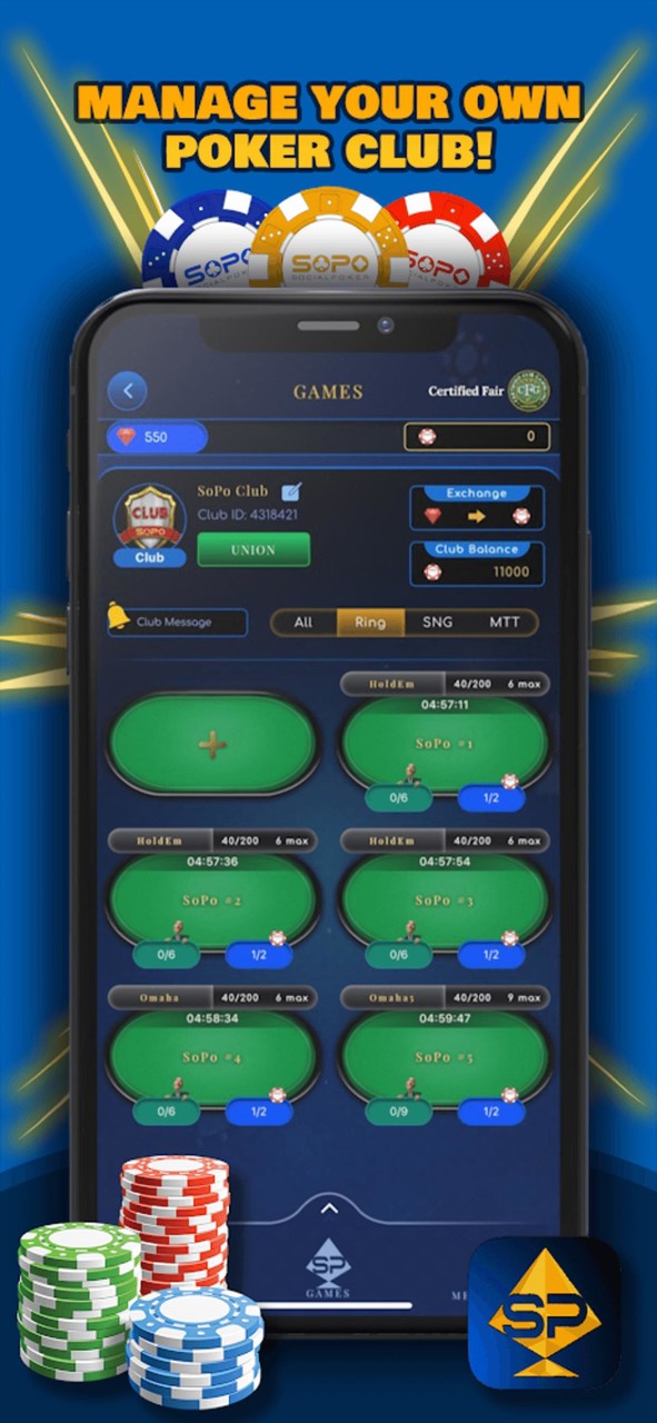 SoPo Poker - Social Poker screenshot image 2_Popularmodapk.com