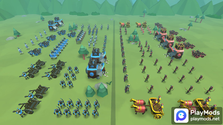 Epic Battle Simulator 2 screenshot image 2_Popularmodapk.com