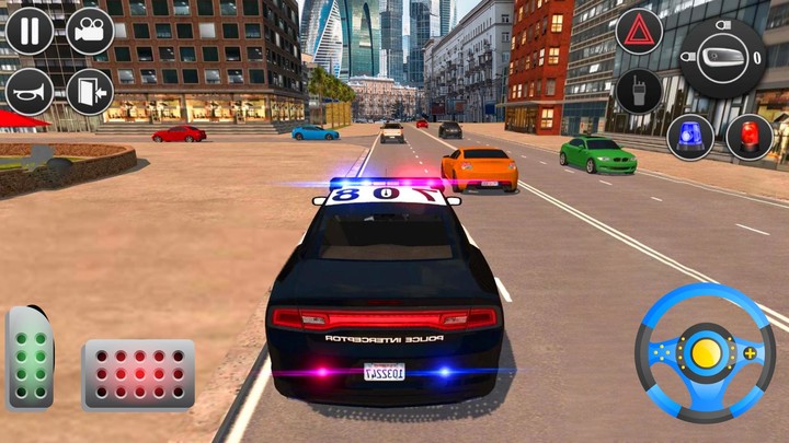 Police Chase Simulator 3D screenshot image 3_Popularmodapk.com
