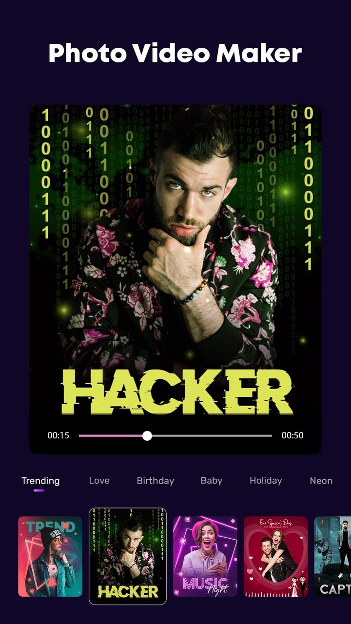 Photo Video Maker - PixPoz screenshot image 4_Popularmodapk.com