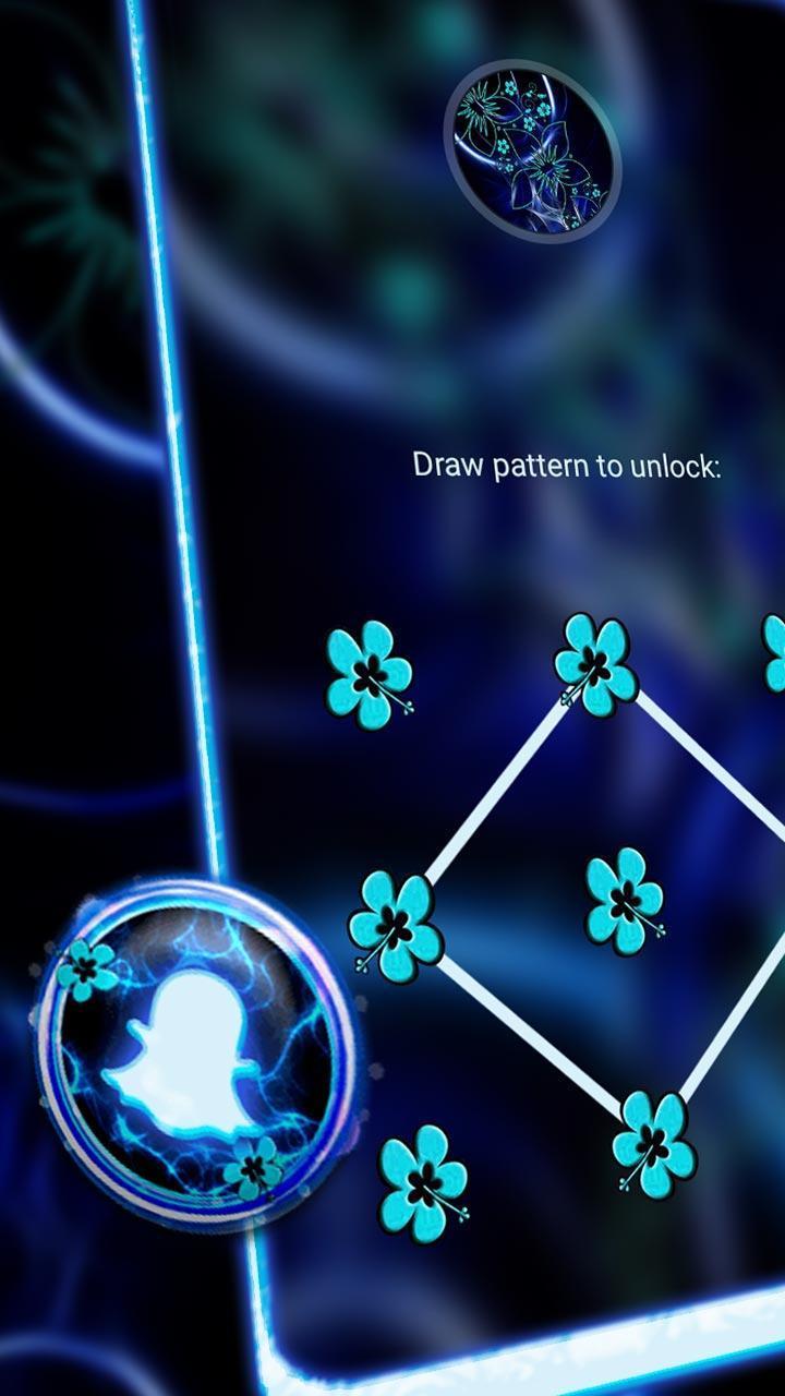 Dark Blue Fractal Theme Launcher screenshot image 4_Popularmodapk.com