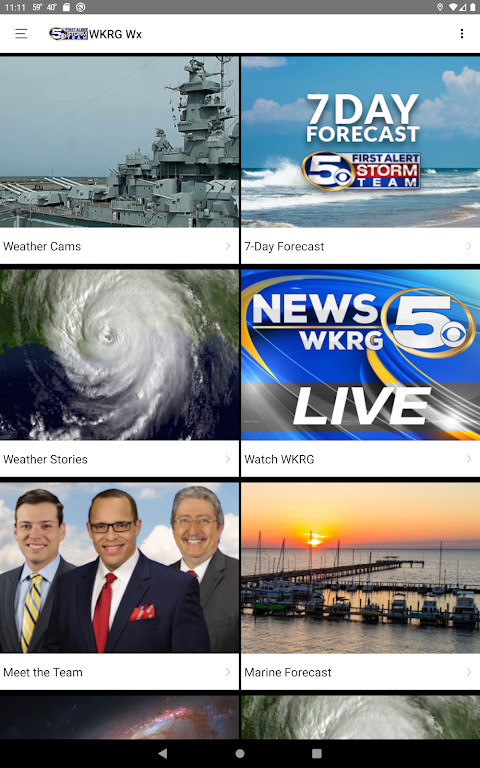 WKRG Weather screenshot image 1_Popularmodapk.com