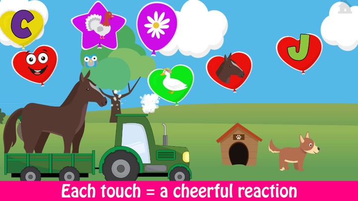 Babies Balloon Pop game screenshot image 1_Popularmodapk.com