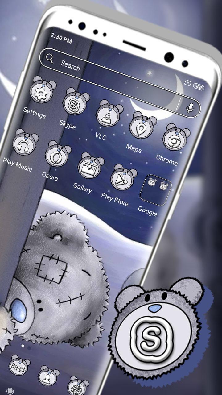 Teddy Bear Stitched Theme screenshot image 3_Popularmodapk.com