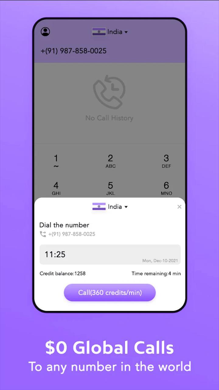 X Global Phone Calls Worldwide screenshot image 1_Popularmodapk.com