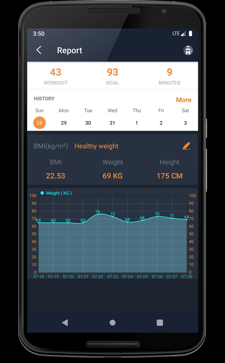 Home Workout - Work out at home - No Equipment screenshot image 4_Popularmodapk.com