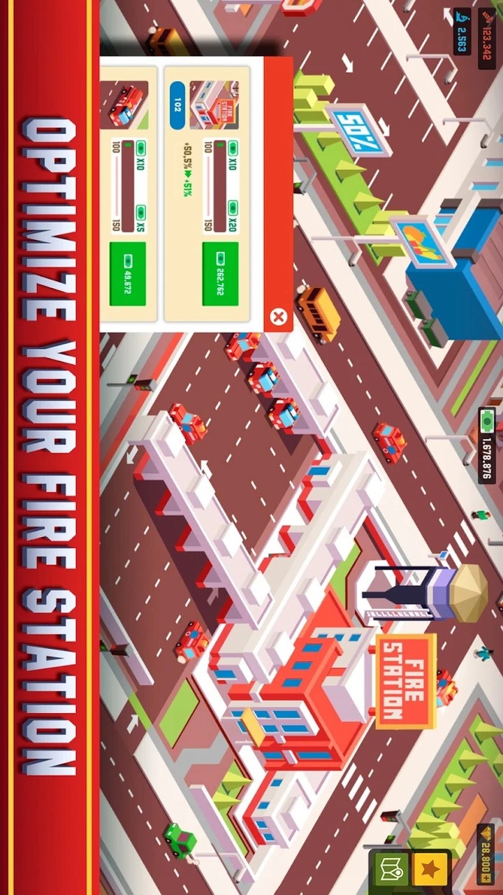 Idle Firefighter Empire Tycoon - Management Game screenshot image 3_Popularmodapk.com