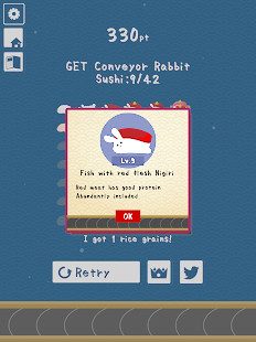 Conveyor Rabbit Sushi<span>(No Ads)</span> screenshot image 20_Popularmodapk.com