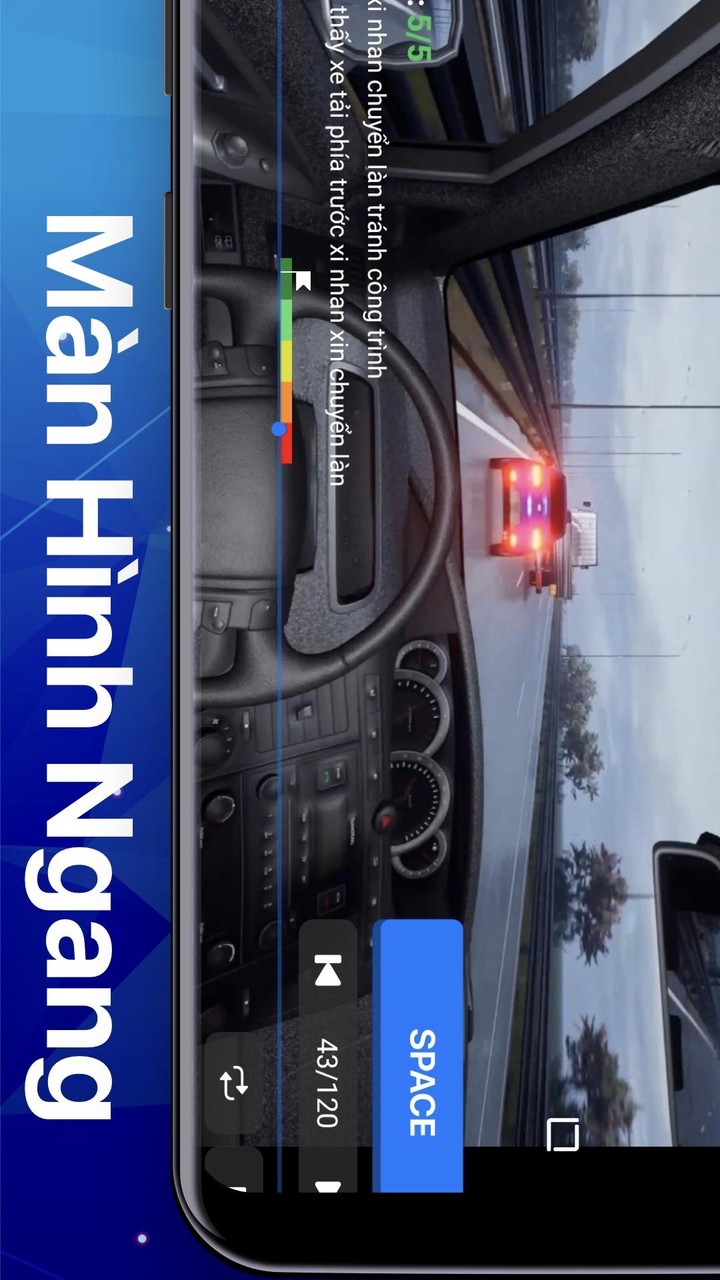 120 Câu Mô Phỏng GPLX B2 C D F screenshot image 3_Popularmodapk.com