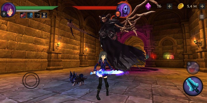 School Girl: Dungeon RPG screenshot image 2_Popularmodapk.com