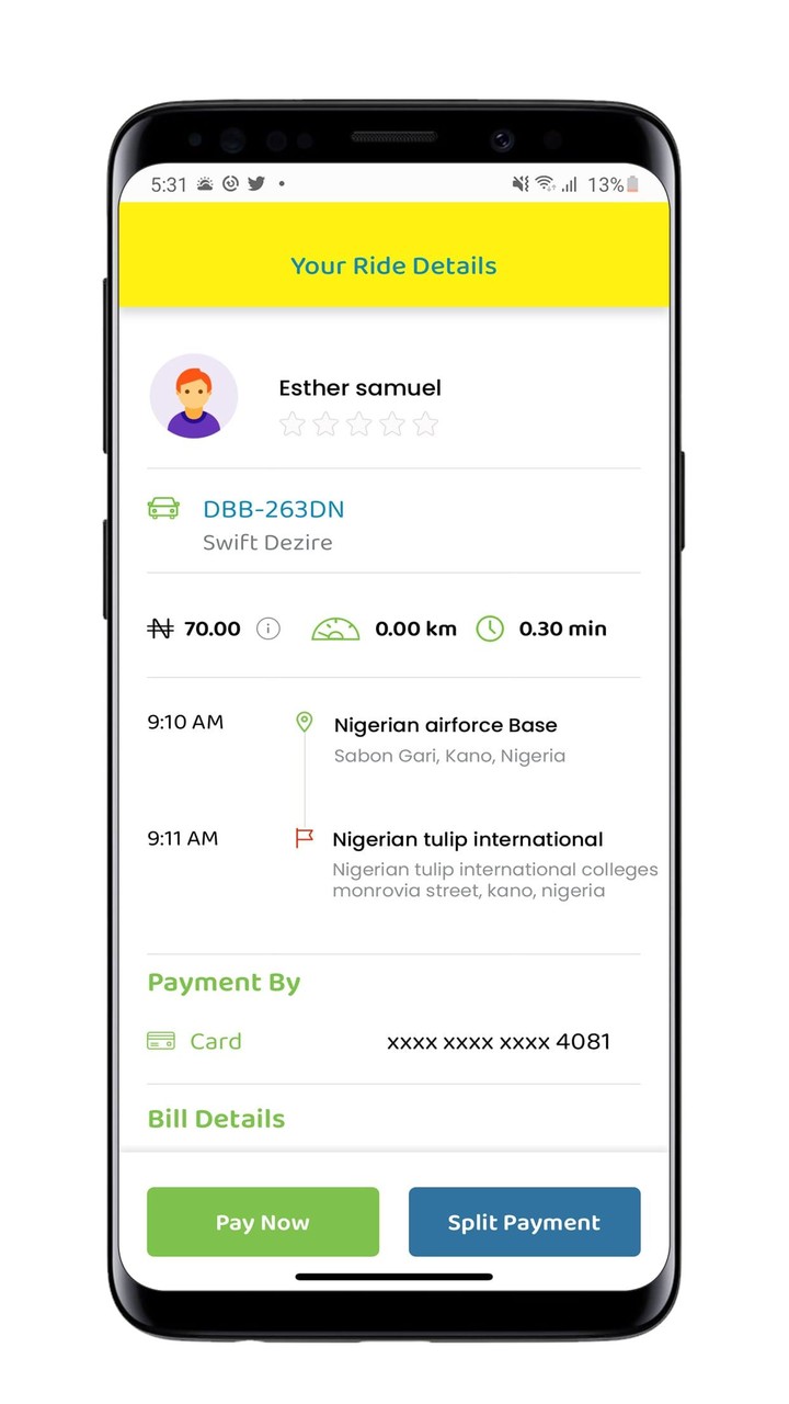 Global Taxi Customer screenshot image 5_Popularmodapk.com