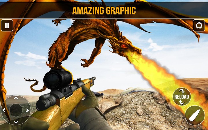 Shooting Games: Dragon Shooter screenshot image 4_Popularmodapk.com