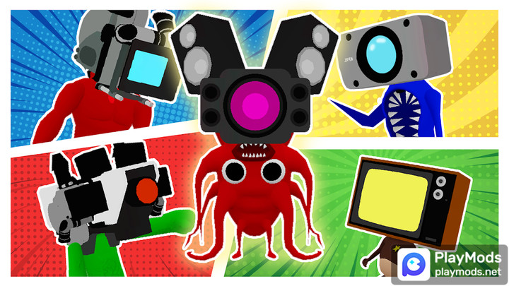 Merge Sink Kamera Battle<span>(Remove ads)</span> screenshot image 2_Popularmodapk.com