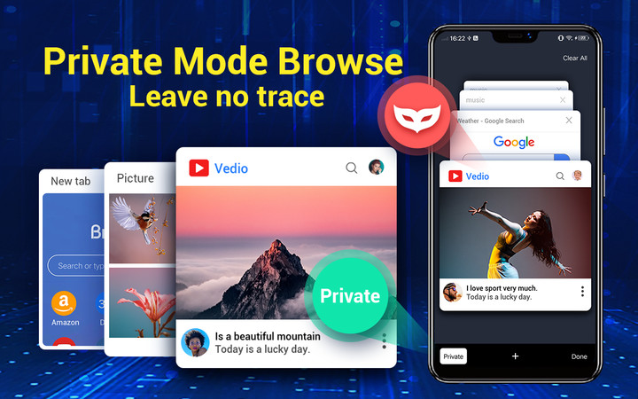 Browser for Android screenshot image 12_Popularmodapk.com