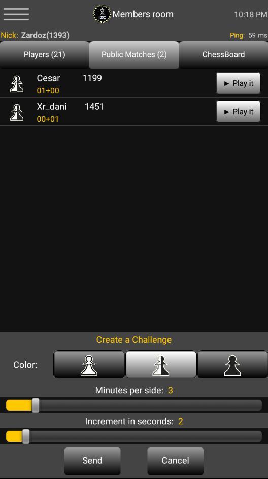 IXC - Internet Xadrez Clube screenshot image 4_Popularmodapk.com