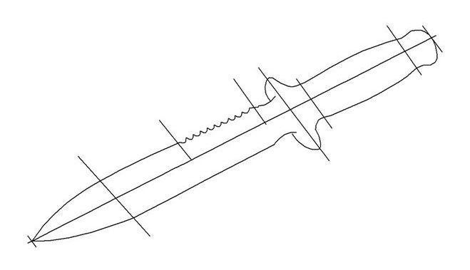 How to draw edged weapons step screenshot image 7_Popularmodapk.com