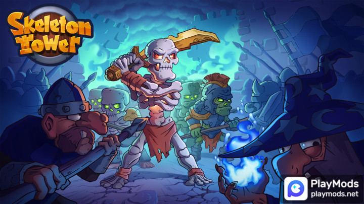Skeleton defense Strategy game<span>(Unlimited Money)</span> screenshot image 1_Popularmodapk.com