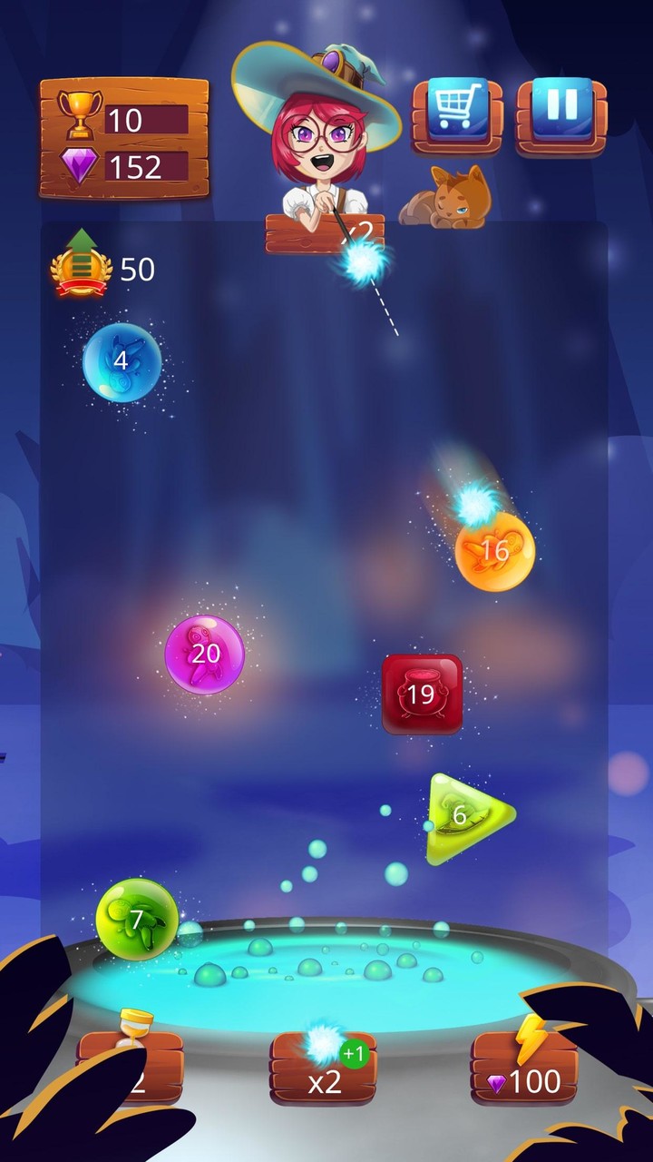 Magic Potion School for Witch screenshot image 1_Popularmodapk.com