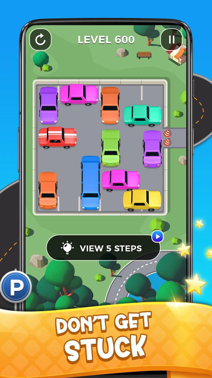 Car Parking Jam - Unblock Car screenshot image 3_Popularmodapk.com