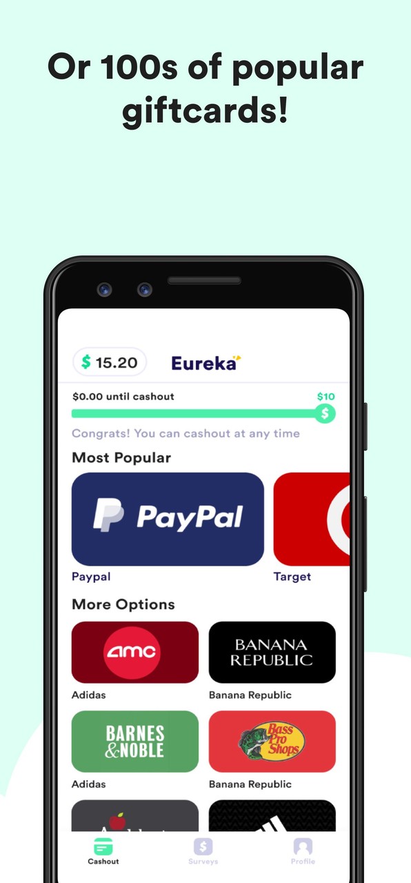 Eureka: Surveys for Money! screenshot image 7_Popularmodapk.com