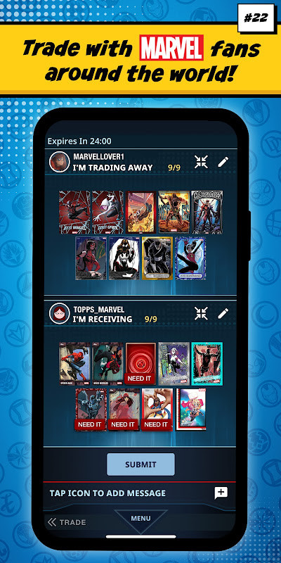 Marvel Collect! by Topps® screenshot image 14_Popularmodapk.com