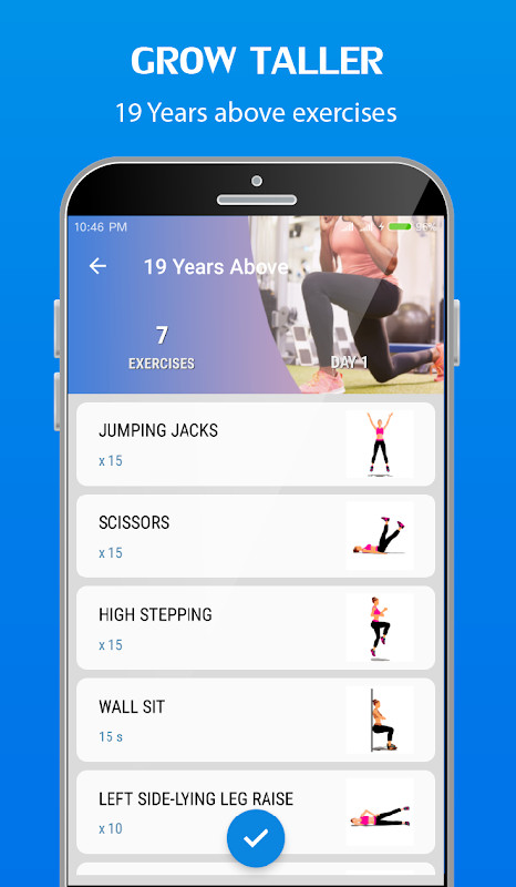 Height Increase Exercises screenshot image 1_Popularmodapk.com