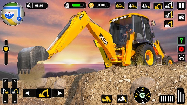 JCB Construction Driving Game screenshot image 3_Popularmodapk.com