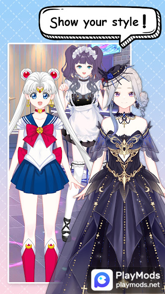 Anime Princess: Anime Dress Up<span>(No Ads)</span> screenshot image 2_Popularmodapk.com