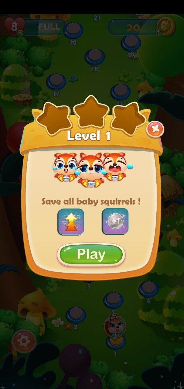 Squirrel Bubble Shooter screenshot image 5_Popularmodapk.com