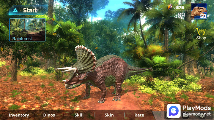 Triceratops Simulator<span>(Speed change)</span> screenshot image 1_Popularmodapk.com