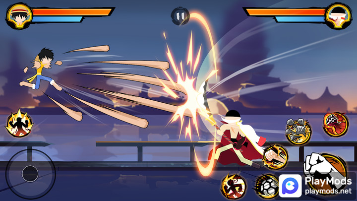 Stickman Pirates Fight<span>(Unlimited Golds/Crystal)</span> screenshot image 1_Popularmodapk.com
