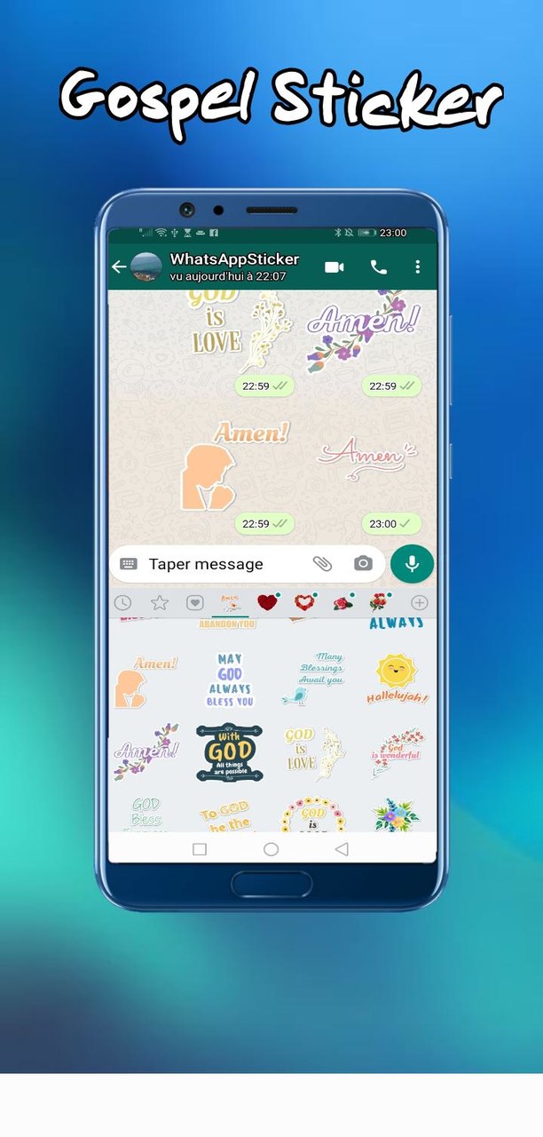 Gospel - Christian Stickers WAStickerApps screenshot image 2_Popularmodapk.com