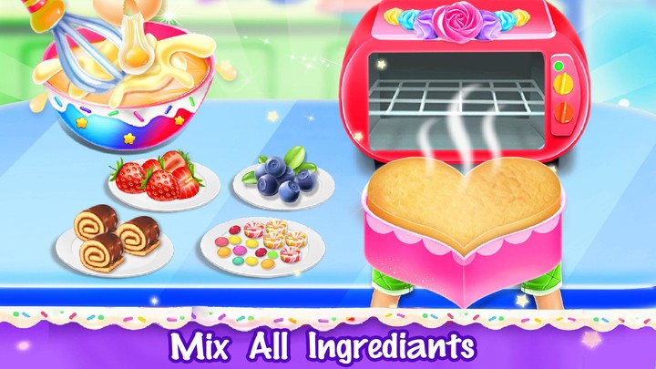 Ice cream Cake Maker Cake Game screenshot image 4_Popularmodapk.com