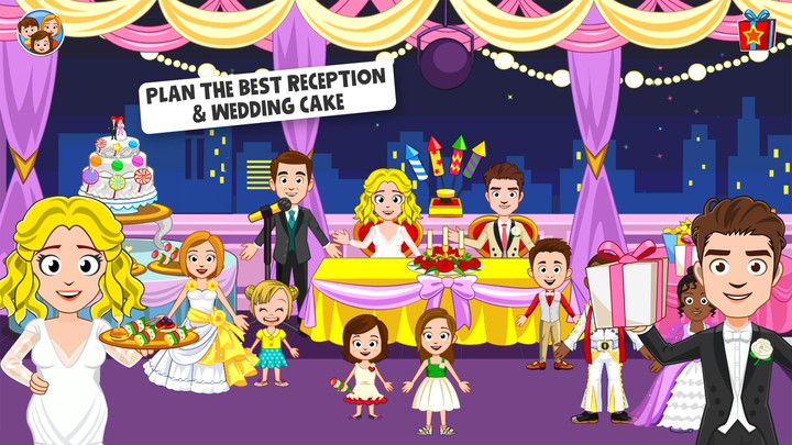 My Town: Wedding Day girl game screenshot image 1_Popularmodapk.com