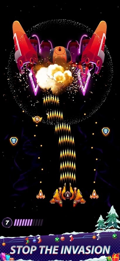 Galaxy Attack(Unlimited Money) screenshot image 3_Popularmodapk.com