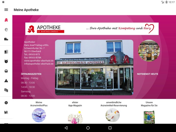St. Bartholomaeus Apotheke Oberhaid screenshot image 7_Popularmodapk.com