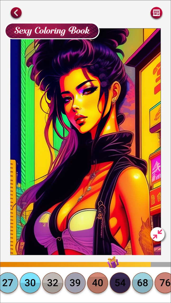 Sexy Coloring Book for Adults screenshot image 5_Popularmodapk.com