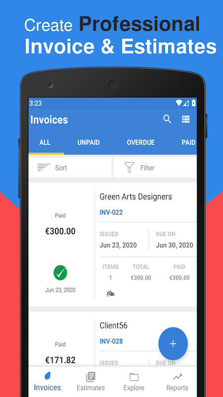 InvoiceTemple: Invoice billing screenshot image 6_Popularmodapk.com