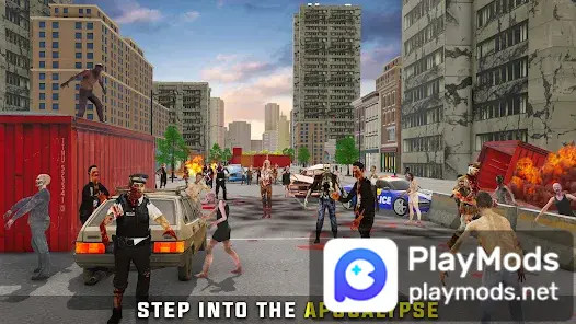 Zombie Strike Frontier Gun War<span>(Unlimited Money)</span> screenshot image 1_Popularmodapk.com