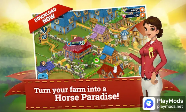 Horse Farm<span>(Speed Hack)</span> screenshot image 1_Popularmodapk.com