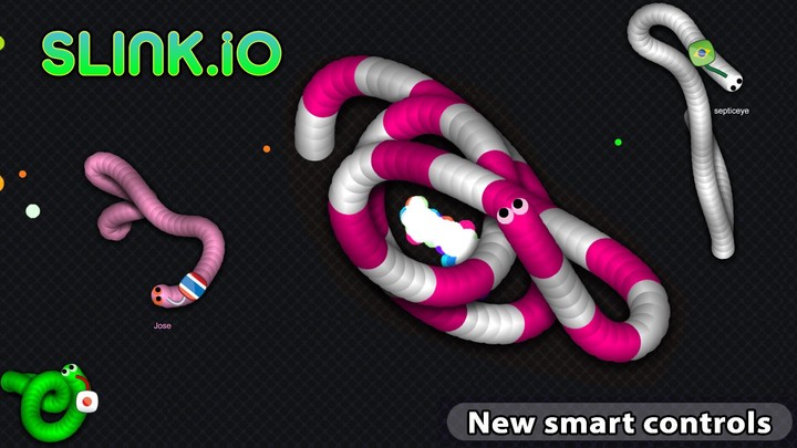 Slink.io - Snake Game screenshot image 3_Popularmodapk.com