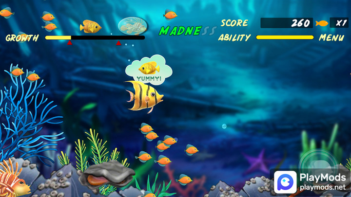 Let Me Eat :Big fish eat small<span>(Unlock levels)</span> screenshot image 1_Popularmodapk.com