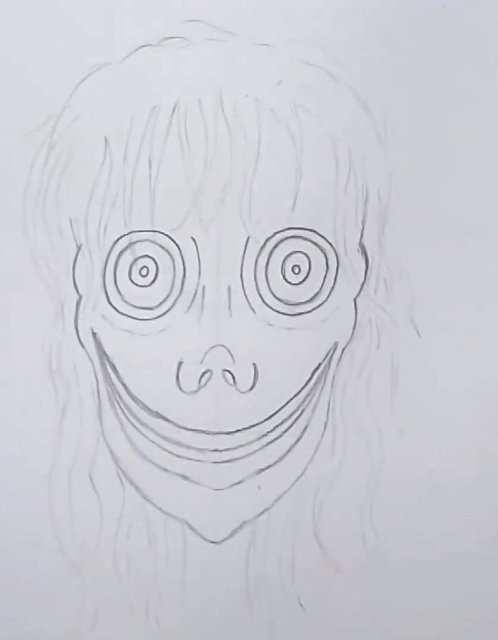 How to draw momo scary story s screenshot image 8_Popularmodapk.com